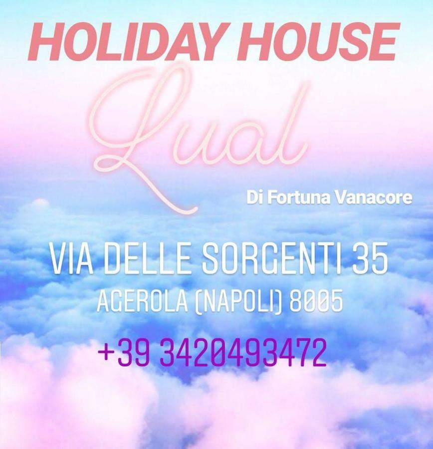Holiday House Lual Agerola Dış mekan fotoğraf